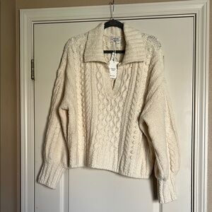 Women's Cream Sweater